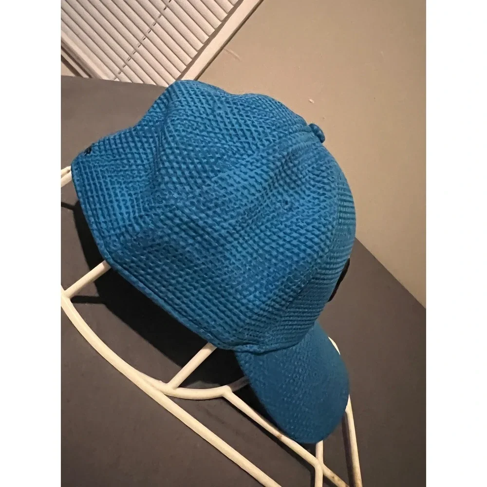 Under Armour Mens Blitzing Blue Waffle Knit Stretch Fit Hat Cap LG/XL